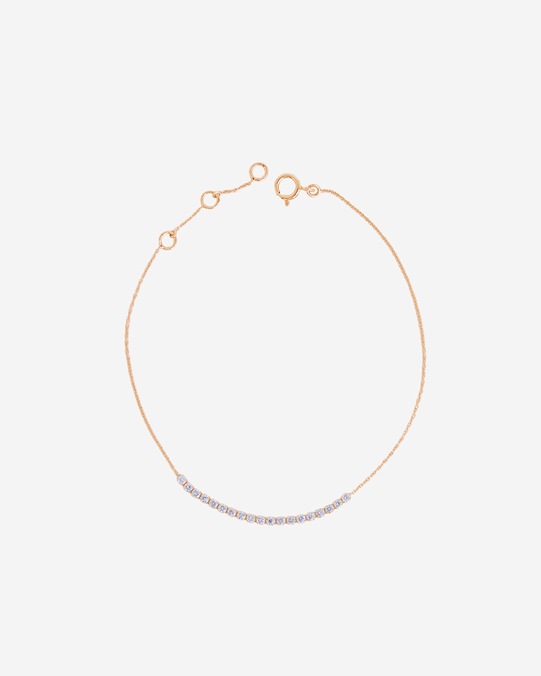 Éclat Line Diamond Bracelet 18K Gold