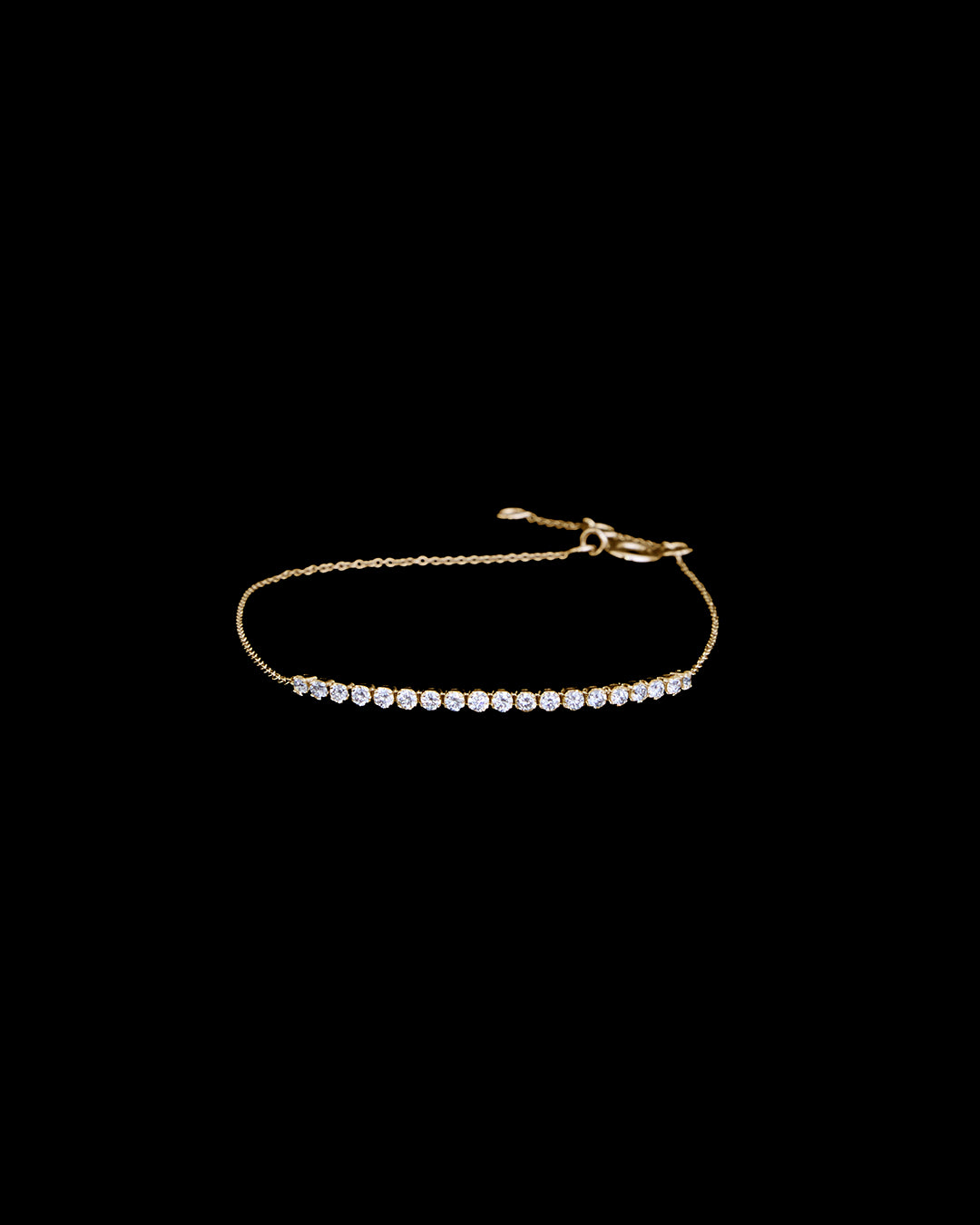 Éclat Line Diamond Bracelet 18K Gold