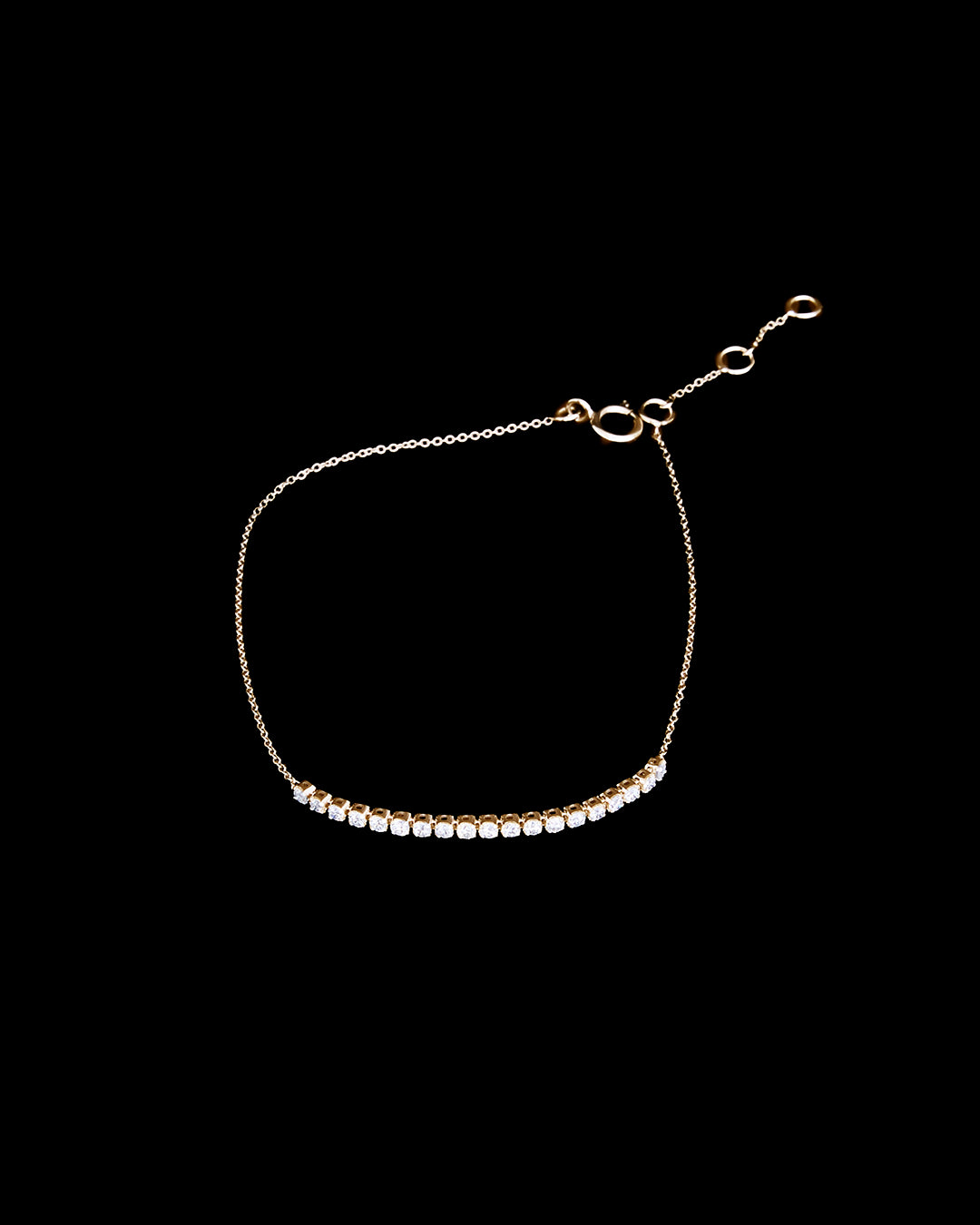 Éclat Line Diamond Bracelet 18K Gold
