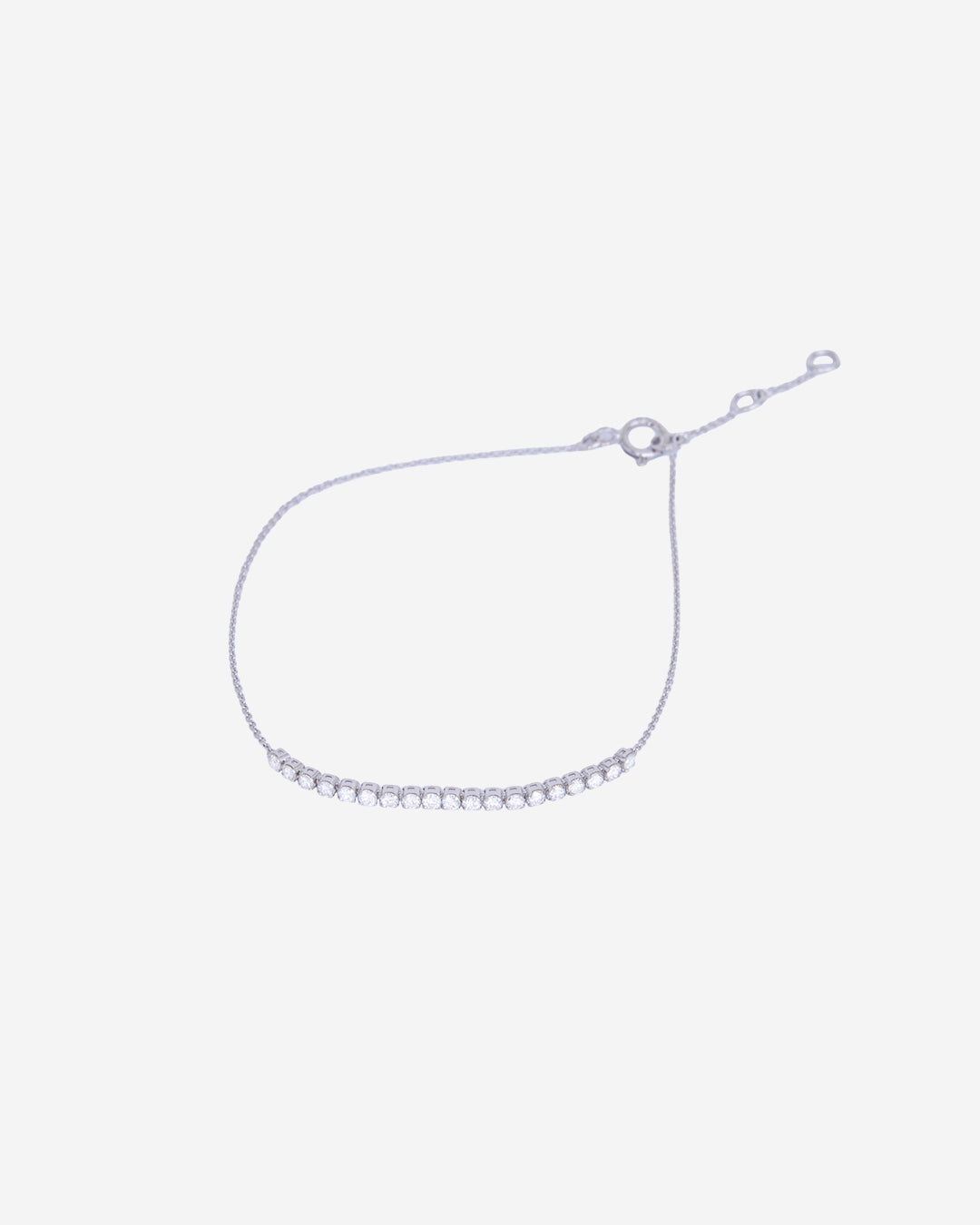 ÉCLAT LINE White Gold Diamond Bracelet