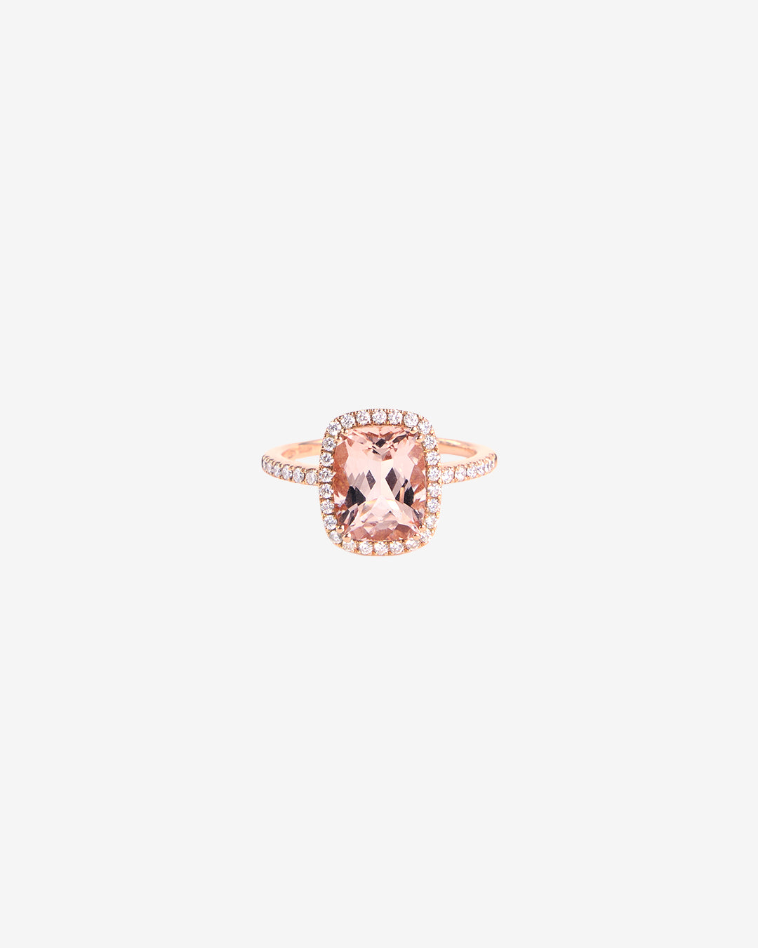MAISON MORGANITE DIAMOND ROSÉ RING