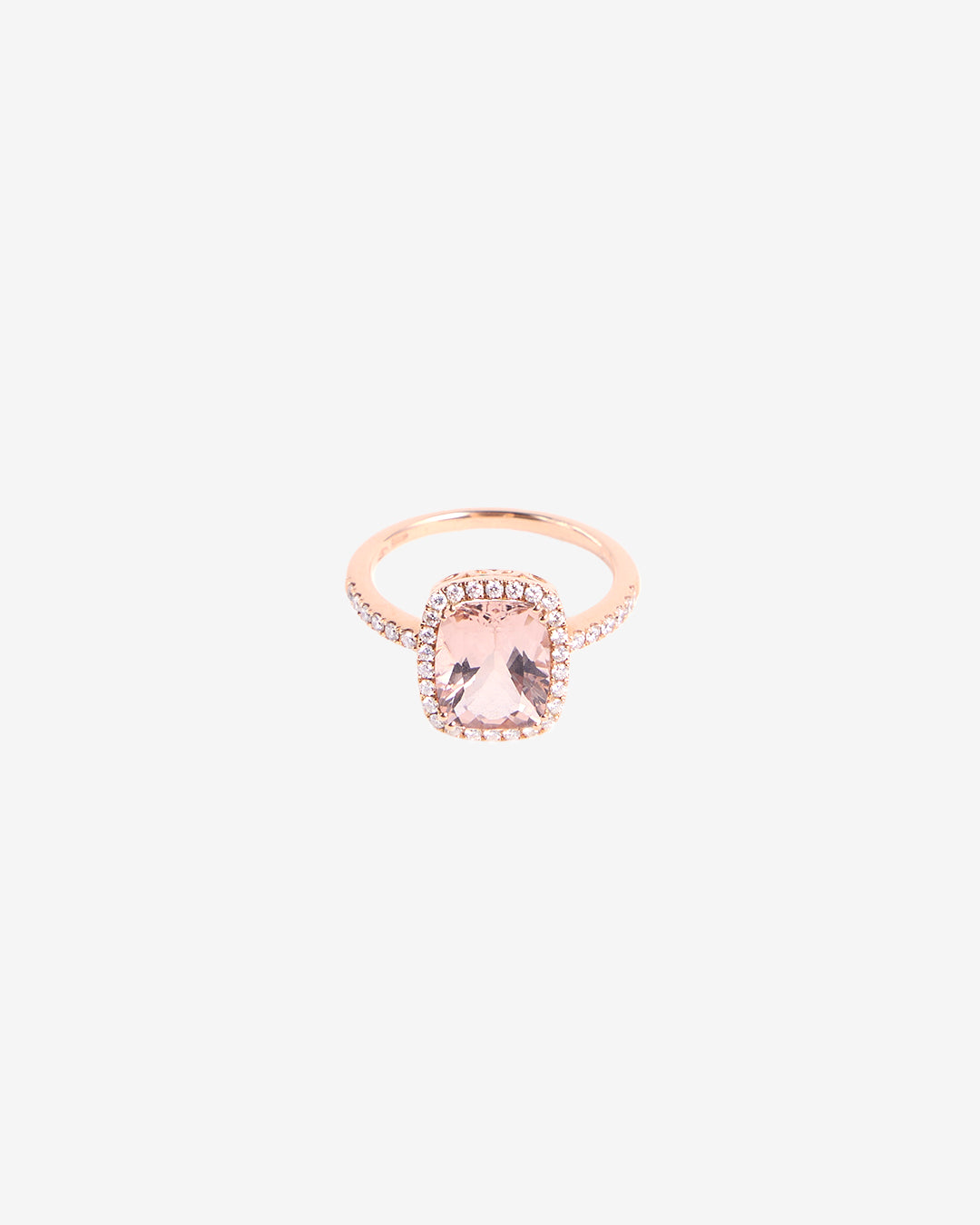 MAISON MORGANITE DIAMOND ROSÉ RING