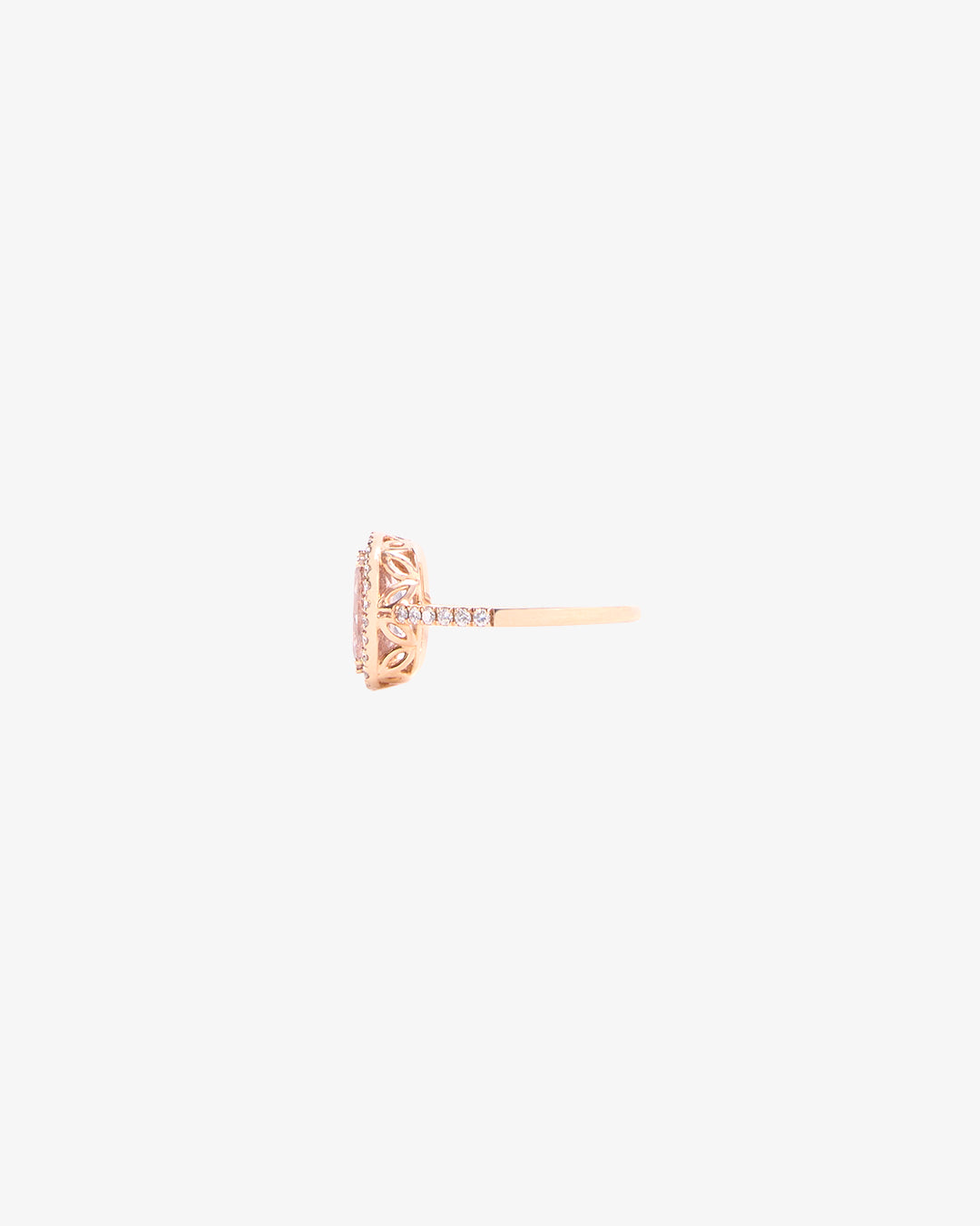 MAISON MORGANITE DIAMOND ROSÉ RING