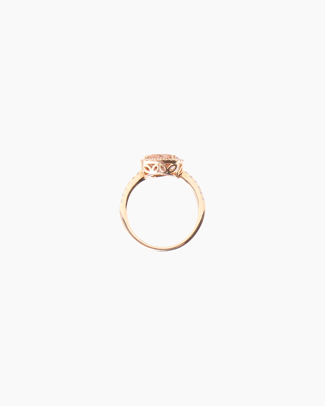 MAISON MORGANITE DIAMOND ROSÉ RING