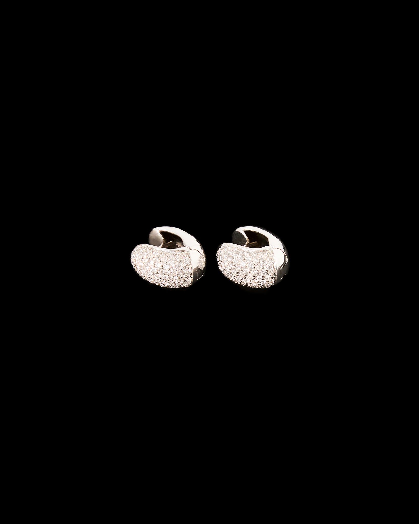 Blanche Diamond Vintage Earrings