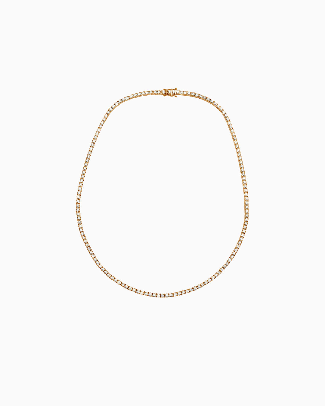 Riviera Icon Diamond Necklace Gold