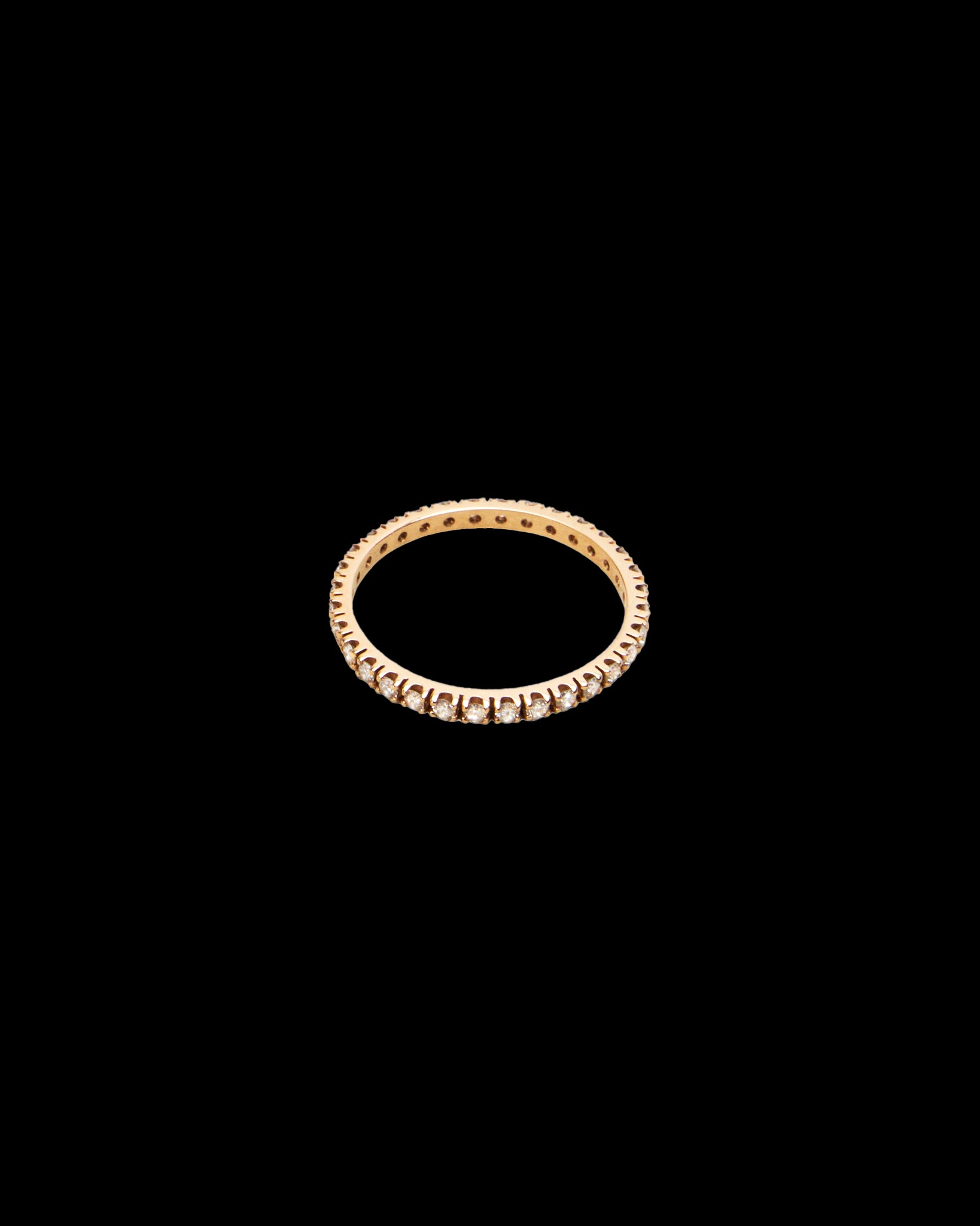 Solène Diamond Eternity Vintage Ring