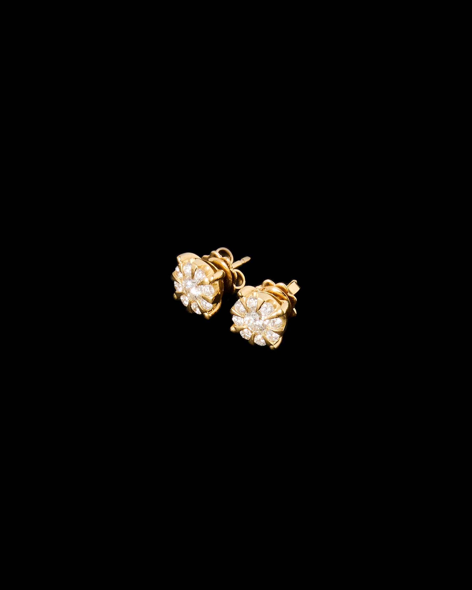 Eloria Diamond Vintage Earrings