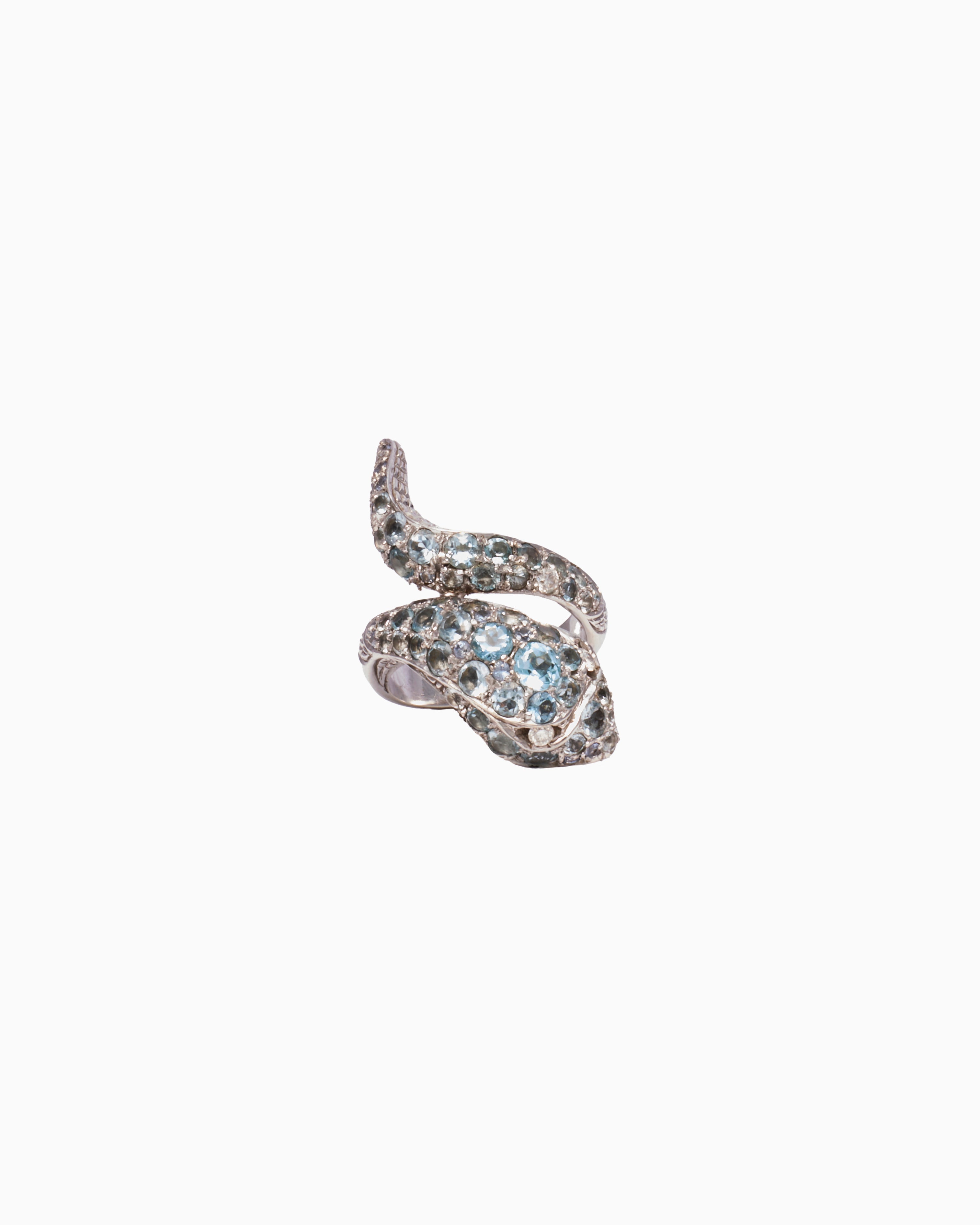 Serpenta Snake Diamond Vintage Ring