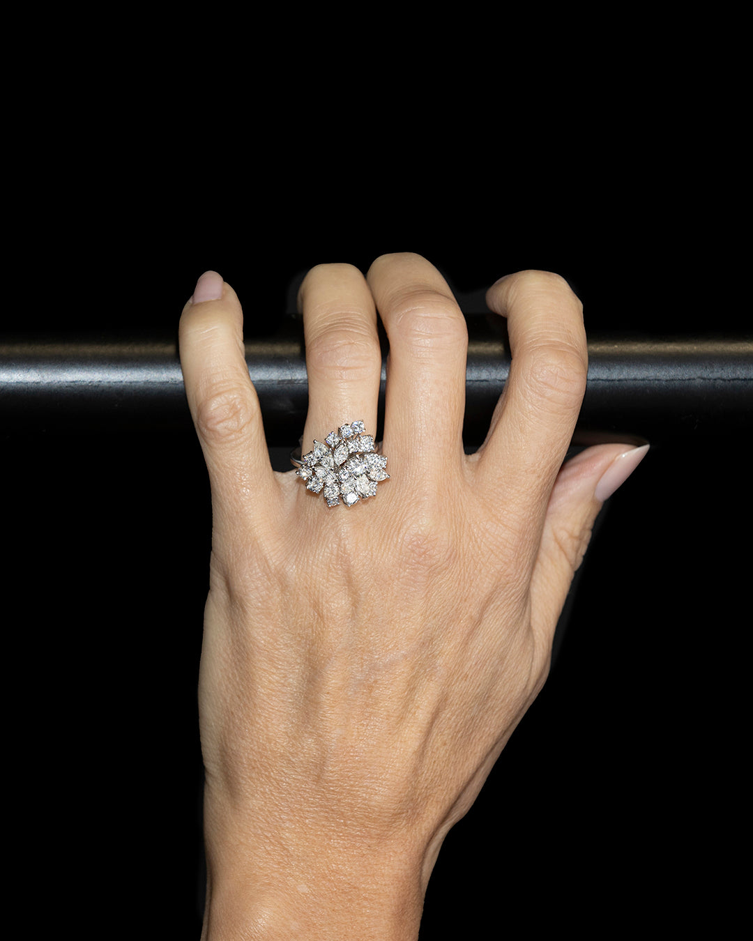 Triomphe Diamond Vintage Ring