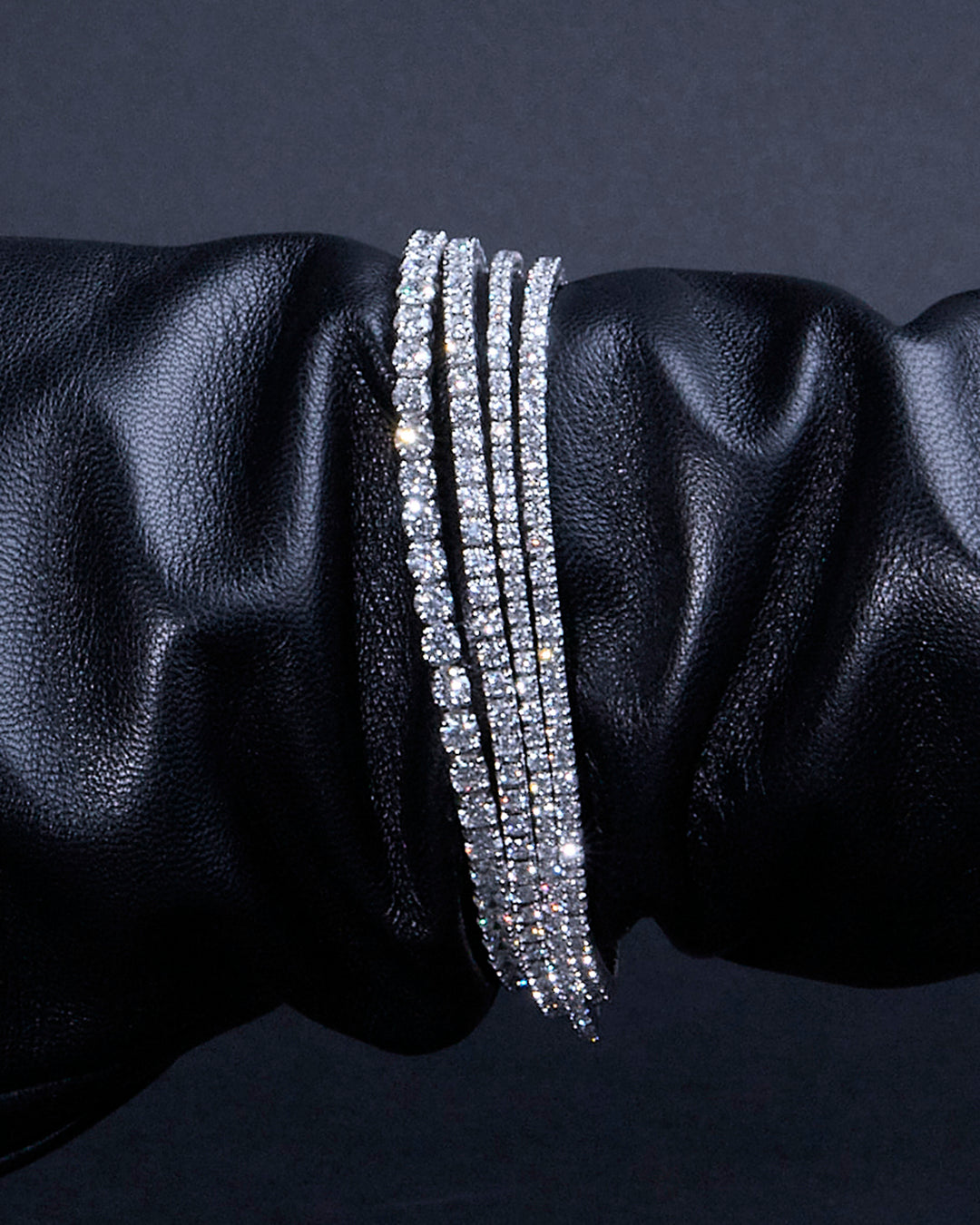 Tennis No 5 Diamond Bracelet – Rose Gold