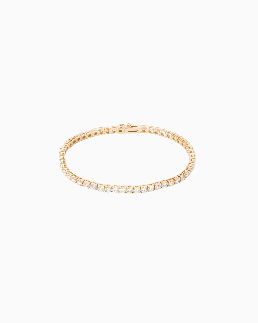 Tennis No 5 Diamond Bracelet – Gold