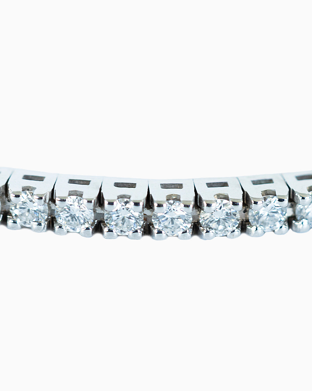 Tennis No 5 Diamond Bracelet – White Gold