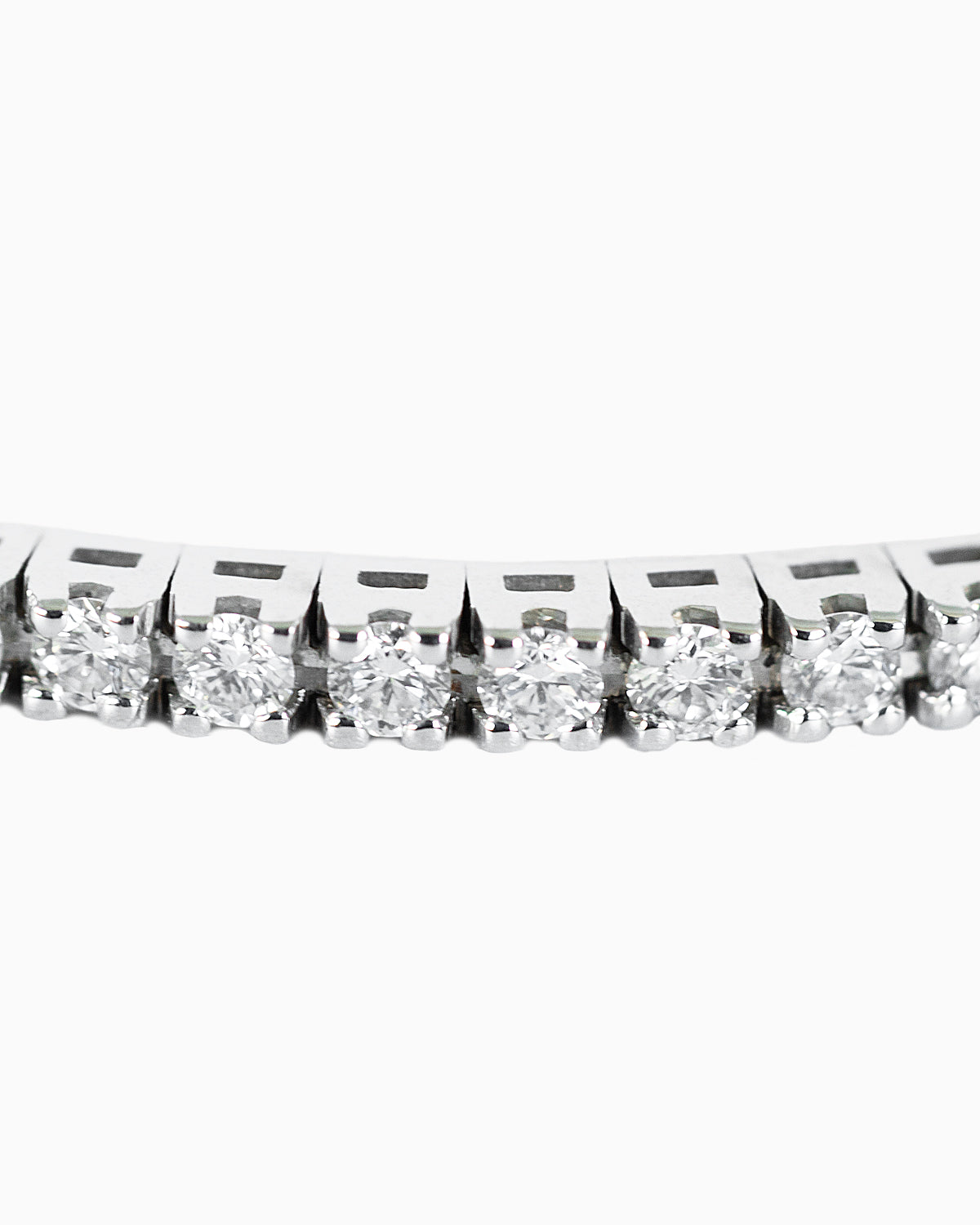 Tennis No 5 Diamond Bracelet – White Gold